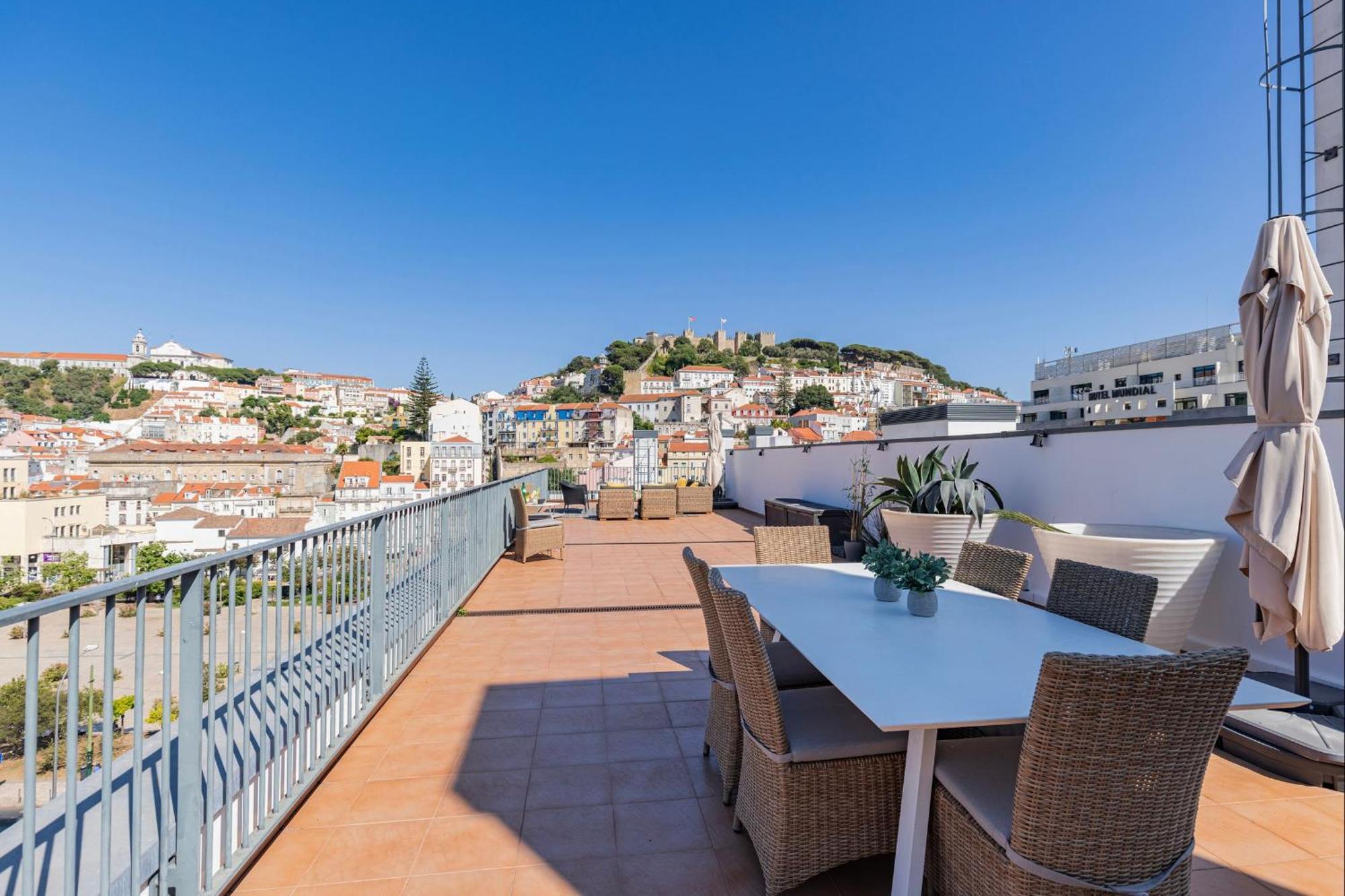 Lovelystay - Breathtaking Panorama - Luxurious Penthouse! Lisboa Exteriér fotografie